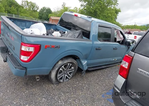 2023 Ford F-150 Xl из США, поврежденный, VIN 1FTFW1E58PKF15989